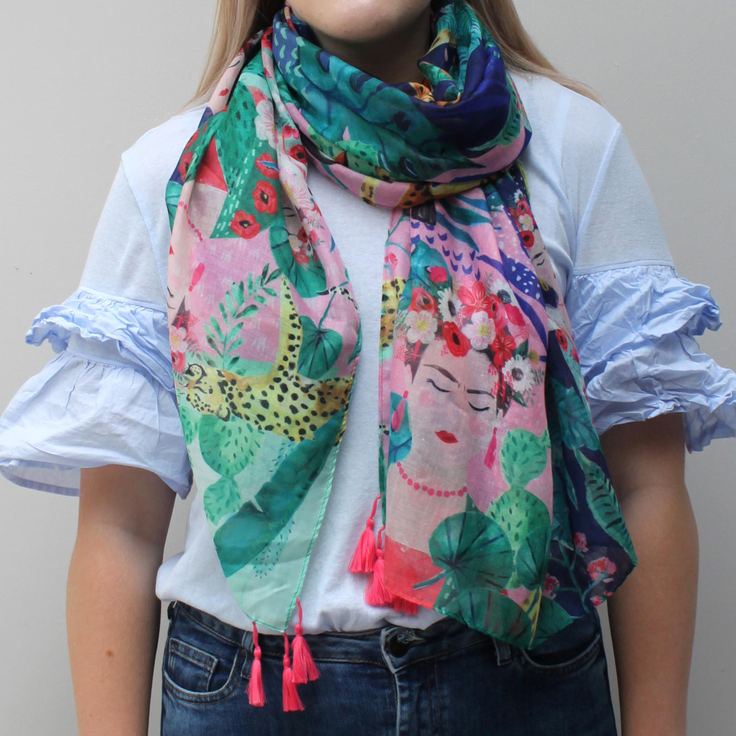 frida kahlo sjaal